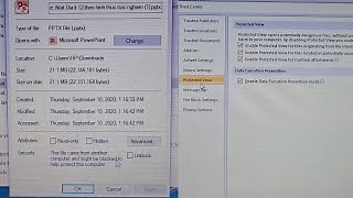 Sửa lỗi không mở được file PowerPoint | This file came from another computer and might be blocked. | Viết bởi nhacdohatinh