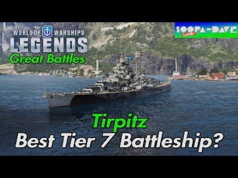 Tirpitz Best Tier 7 Battleship World Of Warships Legends