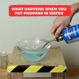 Flammable gas into soapy water 🤯 | The Action Lab