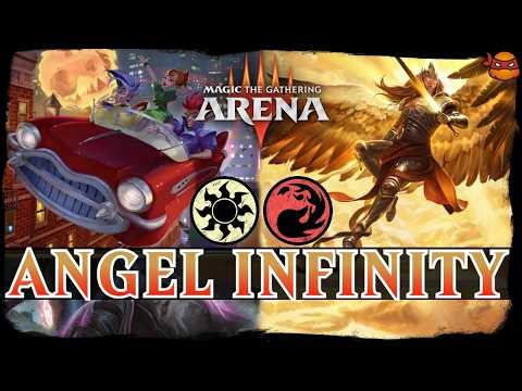 ANGEL INFINITE WINS | MTG Arena Boros Angels Aureila Combo Flying TMNT Standard Deck