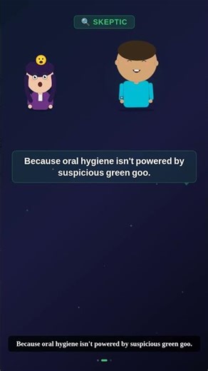 Nobody told me toothpaste could be an alien battery!