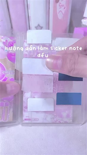 Hướng Dẫn Làm Sticker Note Độc Đáo