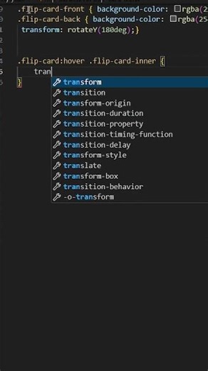 Interactive Card Flip #html #css #coding