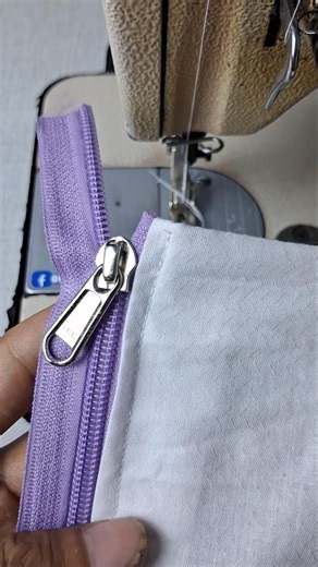 sewing a zipper #sewingtips#sewingtutorials