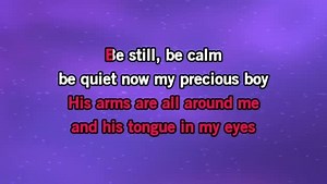 Karaoke Lullaby - The Cure - CDG, MP4, KFN - Karaoke Version