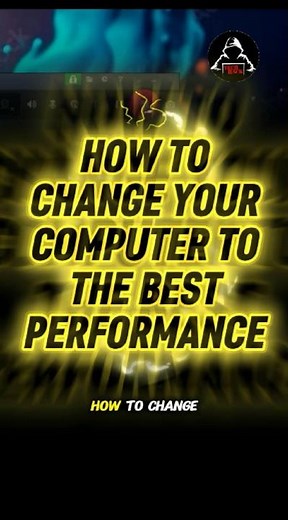 HOW TO CHANGE YOUR COMPUTER TO BEST PERFORMANCE #computerhack #windows #hack