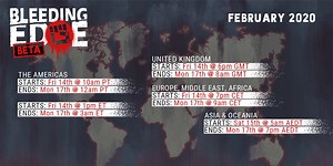 Now we know exactly when the Bleeding Edge beta starts