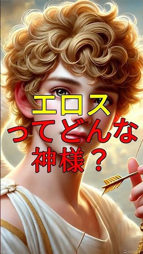 【ギリシャ神話】エロスってどんな神様？ #神話 #ギリシャ神話 #エロス #豆知識