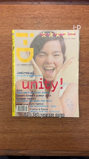 Looking back at the 1993 issues of i-D, who can you spot? #archive #magazine #90s #keanureeves #bjork #fyp #fashiontiktok