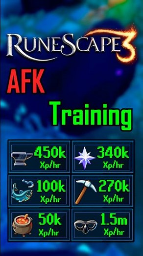 Best Fully AFK Training Methods in RuneScape 3