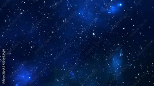 Space journey through beautiful outer space. Billions of stars in the Milky Way galaxy. Slow flight through galaxies and constellations. High quality 4k footage