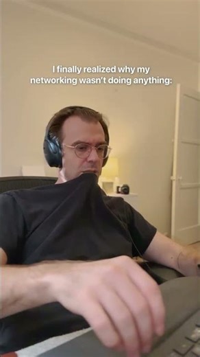 How to do networking the right way