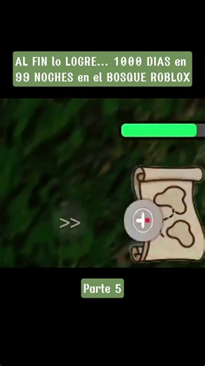 Al Fin lo Logre...1000 Dias en 99 Noches en el Bosque Roblox! Parte 5 #roblox #speed #robloxfyp #robloxgames #robloxtiktok