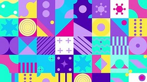 Geometric Pattern Loop Circles Squares Animation Stock Footage Video (100% Royalty-free) 1103742587 | Shutterstock