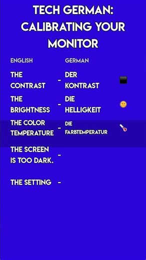 Tech German: How to Calibrate Your Screen 💻