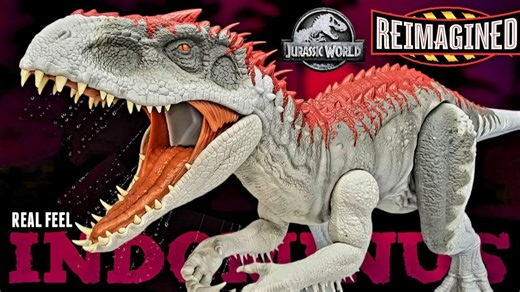 Mattel Jurassic World Reimagined Real Feel Indominus rex
