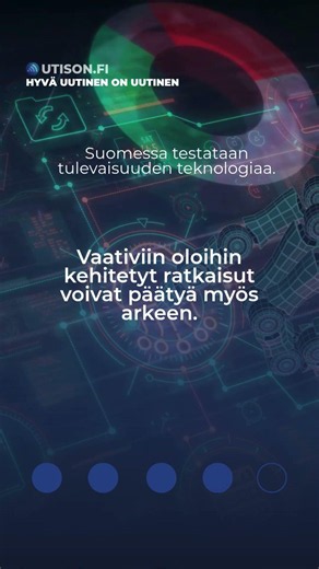 Suomessa testataan tulevaisuuden teknologiaa