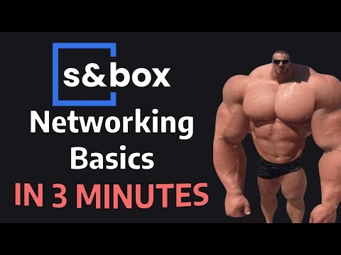 Networking Basics for S&Box in 5 Minutes