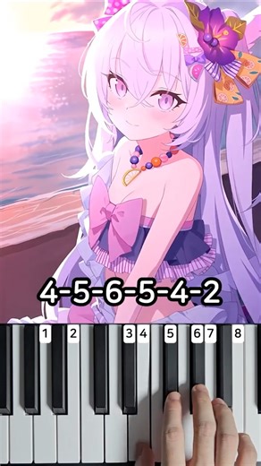 Luminous Memory Piano Tutorial #shorts