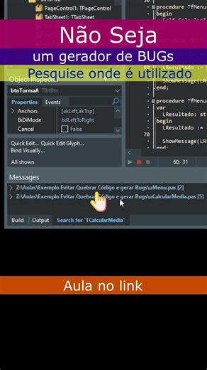 Refatorar sem gerar BUG #delphi #developer #programação #ia #ai #coding