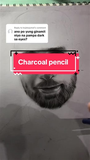 Charcoal Pencil Tips for Deep Eye Drawings