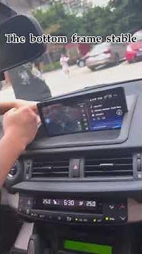 Lexus CT200 android installation - Original car without screen and mouse YZG