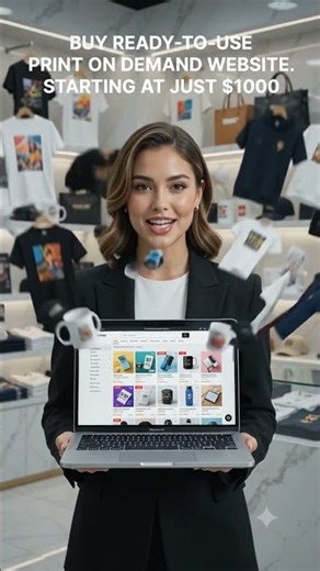 Print On Demand Website with Product Customization & 50,000+ Products