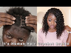 It's Human Hair Crochet Braids Y'all | Individual Micro Braids Ft. Wiggit.co.uk | Dilias Empire.
