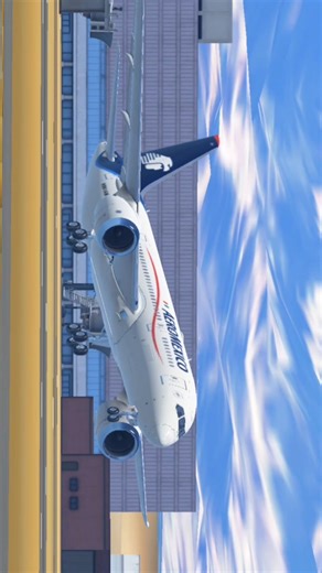 ✈️AEROMEXICO Boeing 787-8 Take Off From Maxico City Airport #shorts