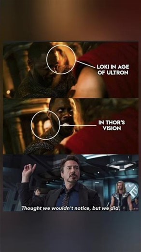 Tony Stark was right: "Thought we wouldn't notice, but we did!"😜 #marvel #mcu #memes #shorts