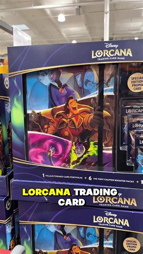 #ad ✨ Disney fans and collectors, this is your moment! ✨ 🤩The @DisneyLorcana TCG Collector’s Set is officially at Costco stores nationwide and it’s the perfect (and most economical!) way to start or level up your trading card journey. 🎨 Featuring original artwork of your favorite Disney characters in both iconic and imaginative styles. 📚 Includes an exclusive portfolio six booster packs from The First Chapter, the most sought-after and rarest set from 2023! 😈 This drop features the Villains-