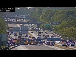 Watch: Crews are clearing a crash on southbound 270 approaching I-55
