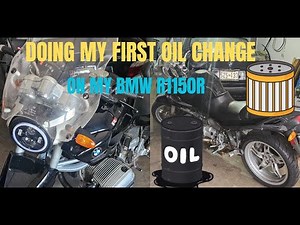 BMW R1150R OIL CHANGE