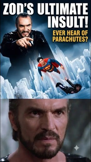 ​Superman II (1980) - Sky Dive Fight Scene / "Ever hear of parachutes?" #superman
