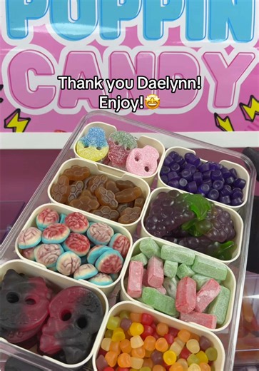 Making Daelynn’s snackle box!🎣 #snacklebox #asmr | jelly fruits candy