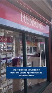 We’re delighted to welcome original member agent Hensons back to OnTheMarket. Business Development Consultant, Paula Portch, recently visited their Nailsea offices to catch up with the team. Check out the new sign! 🔗 Check out our latest TikTok here: https://vm.tiktok.com/ZGJCYj1tB/ | OnTheMarket.com