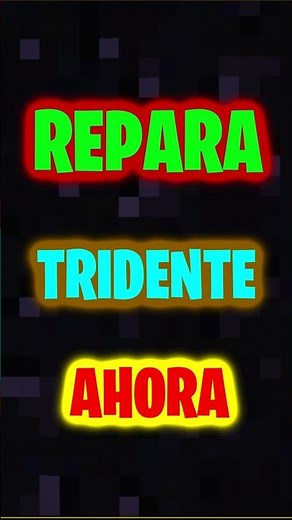 ✋😨How to REPAIR a TRIDENT in Minecraft👈😂 #datwinxd