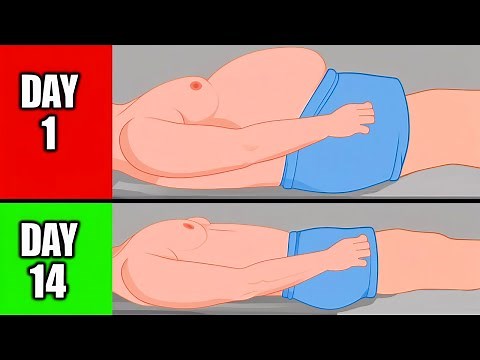 8 Min Bed Workout to Lose Belly Fat – Lazy Lying Down Fat Burn Exercises