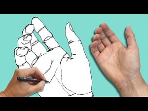 Continuous Line Drawing Of Your Hand - Why This Is One Of The BEST Drawing Exercises You Can Do!