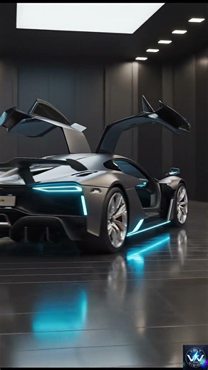 2050 Electric Hypercar Concept | Future EV Design AI Generated