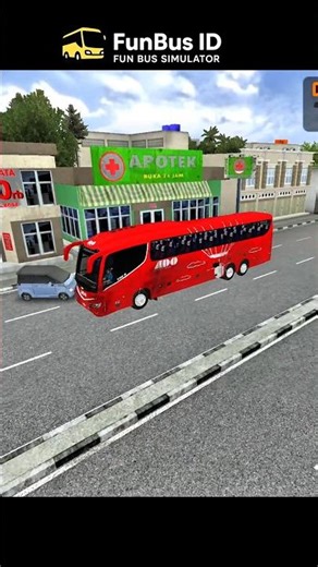 The bus driver took the wrong route #bussid