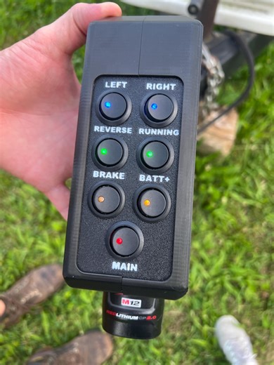 Milwaukee M12 Trailer Light Tester | 7-pin & 4-pin Connector | Battery Powered Diagnostic Tool |RV Trailer - Etsy