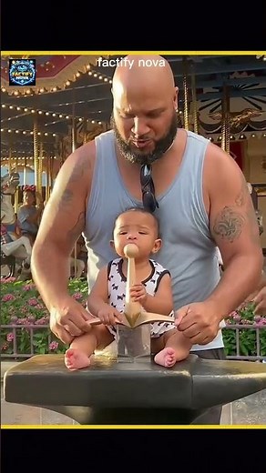 Title: Disneyland Sword Pulling Challenge 🏰⚔️ | #facts #fadas