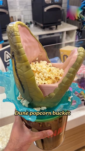 The Best Popcorn Bucket Since Dune #AnacondaMovie