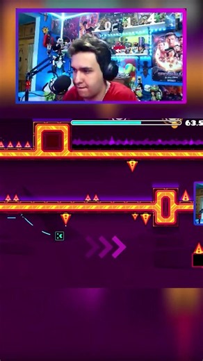 This level is insane!! 😮 #emmmanuel2014 #geometrydash #robtopgames #powertrip #subzero