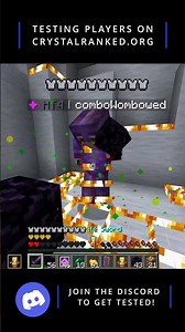 Tier Testing in Crystal PvP!