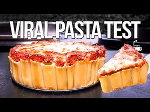 TESTING OUT A VIRAL PASTA RECIPE.. | SAM THE COOKING GUY