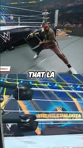 Jimmy Uso's Chair Attack! LA Knight's Wrestle Fight Chaos! #shorts