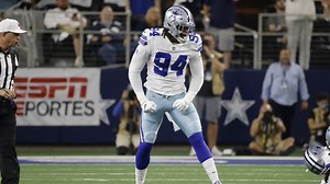 Cowboys DE Randy Gregory working on discernment while playing with an edge