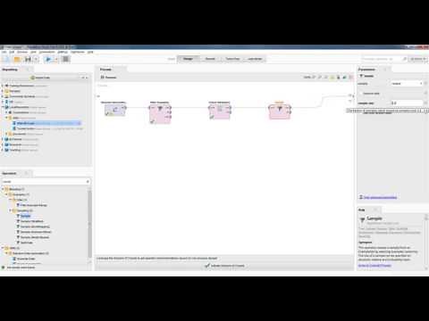 Data Preparation using RapidMiner Studio